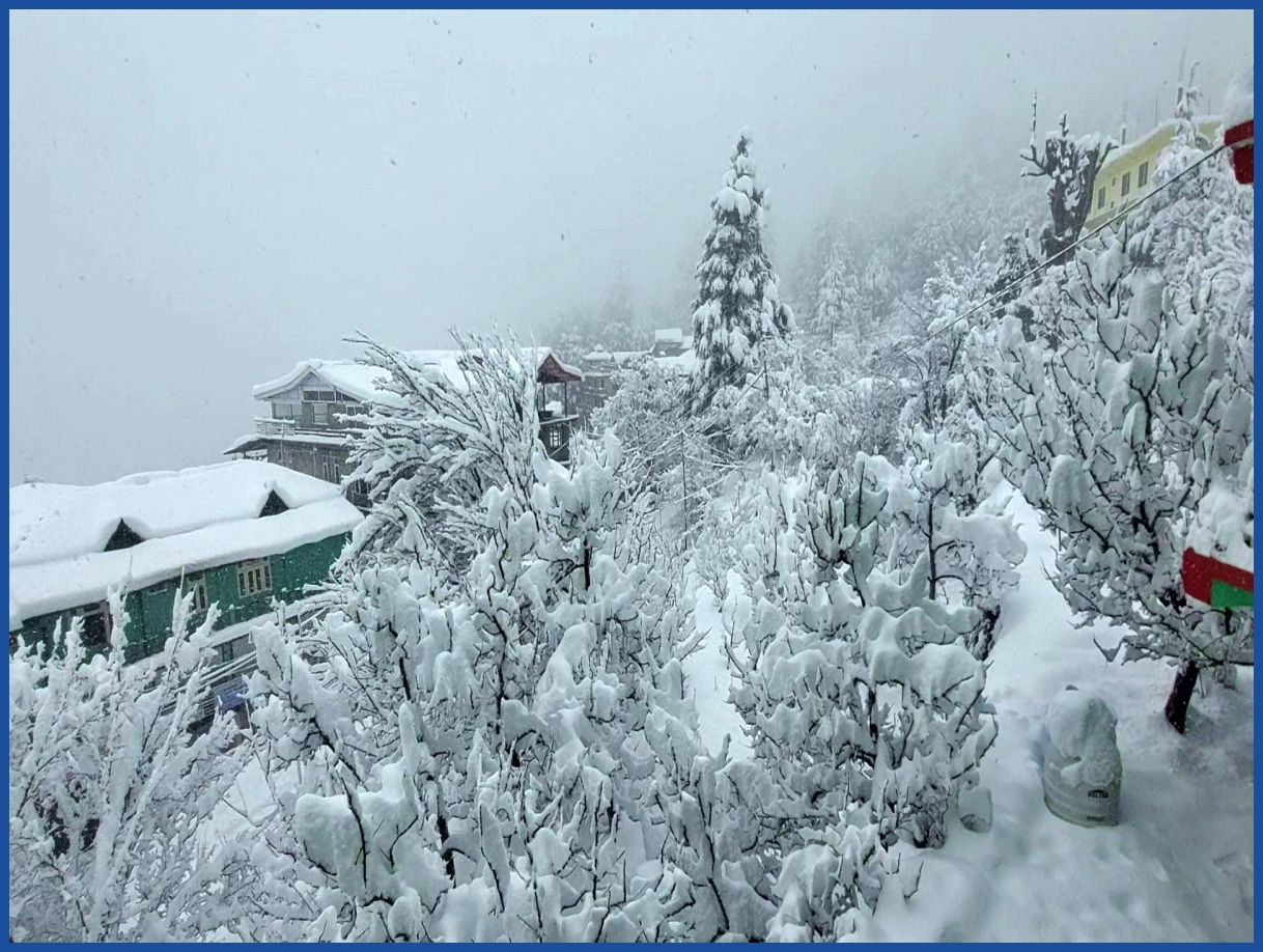 Snowfall in Himachal