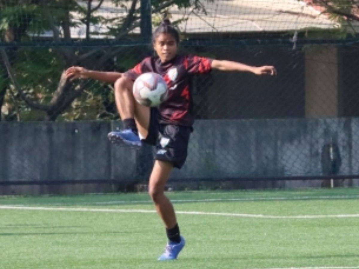 female footballer Sumati Kumari  Jharkhand