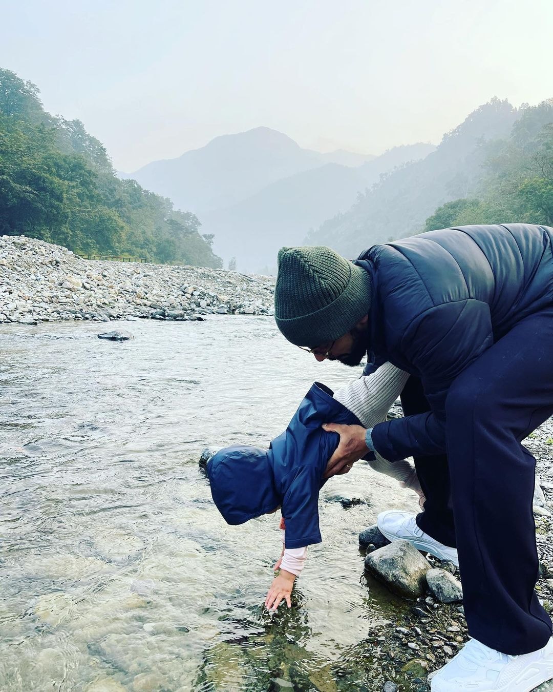 Photos of Virat Kohli and Anushka Sharma Trekking in Uttarakhand