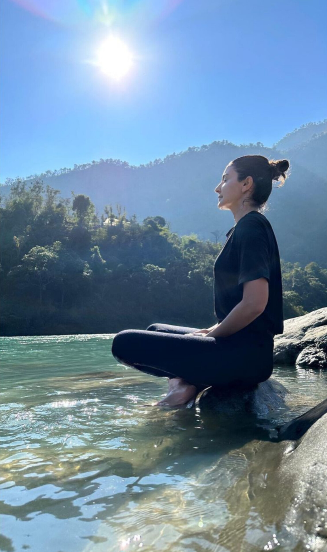 Anushka Sharma in Uttarakhand