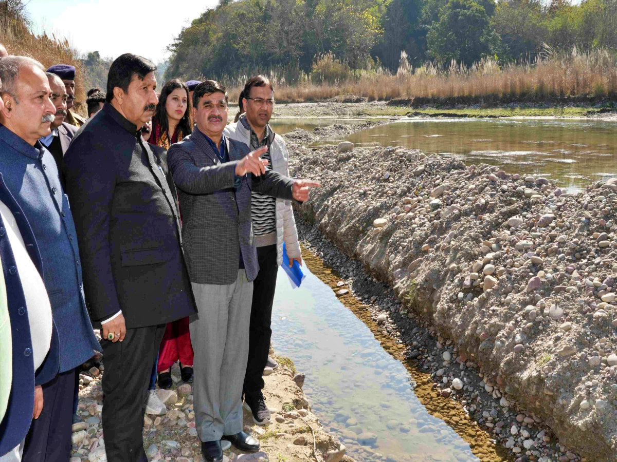 Deputy CM Mukesh Agnihotri Visit Hamirpur.