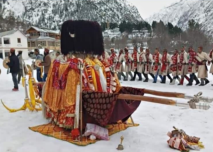 किन्नाैर के ठंगी में माघ मेला शुरू.