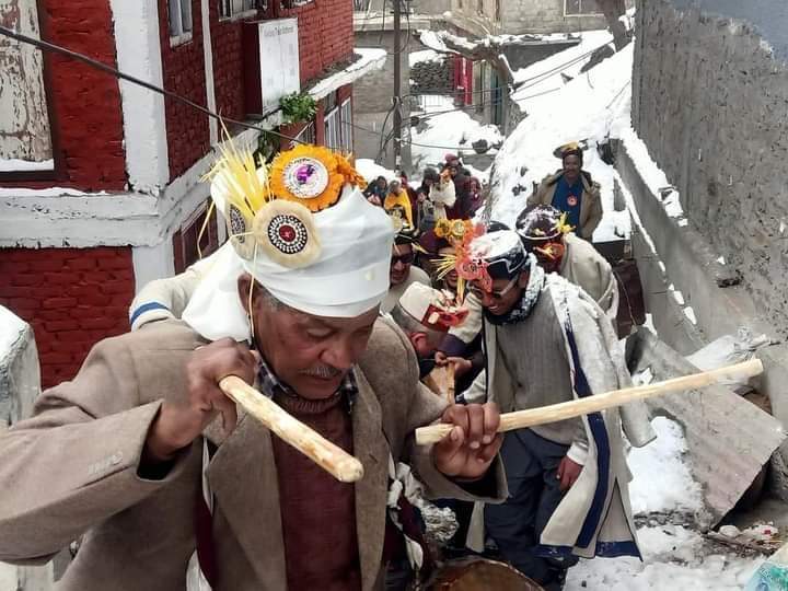 Gochi Festival celebrated in Lahaul Spiti.