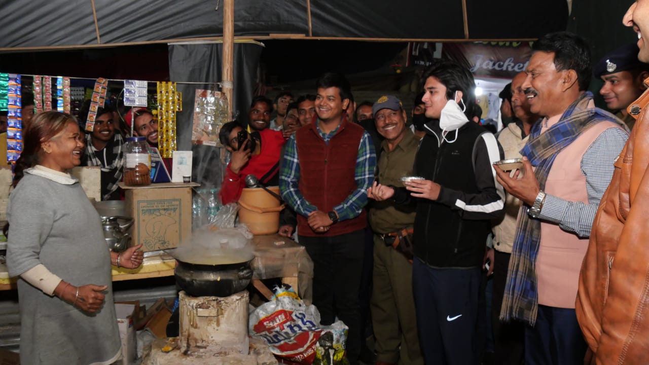 maharyaman visit gwalior mela with tulsi silawat