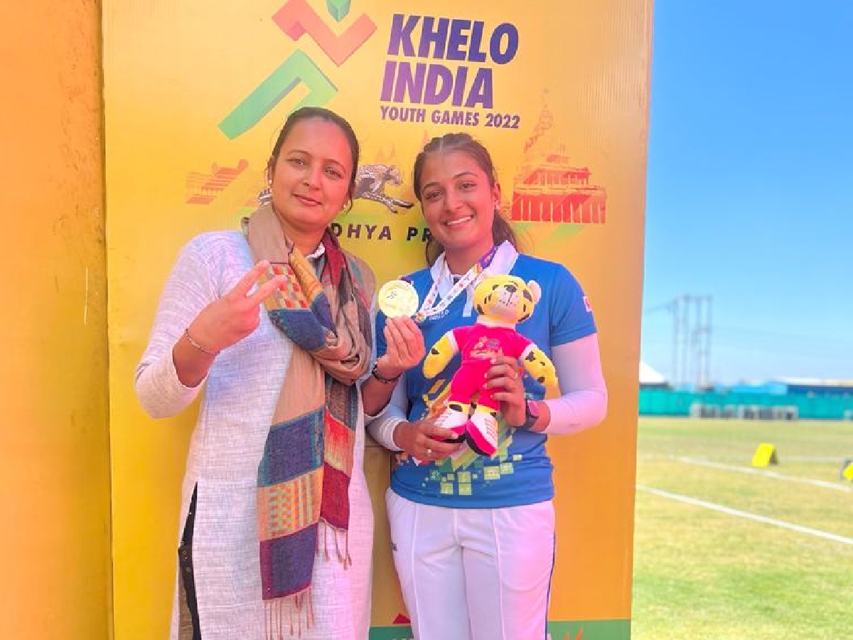 Riddhi won Gold in Khelo India