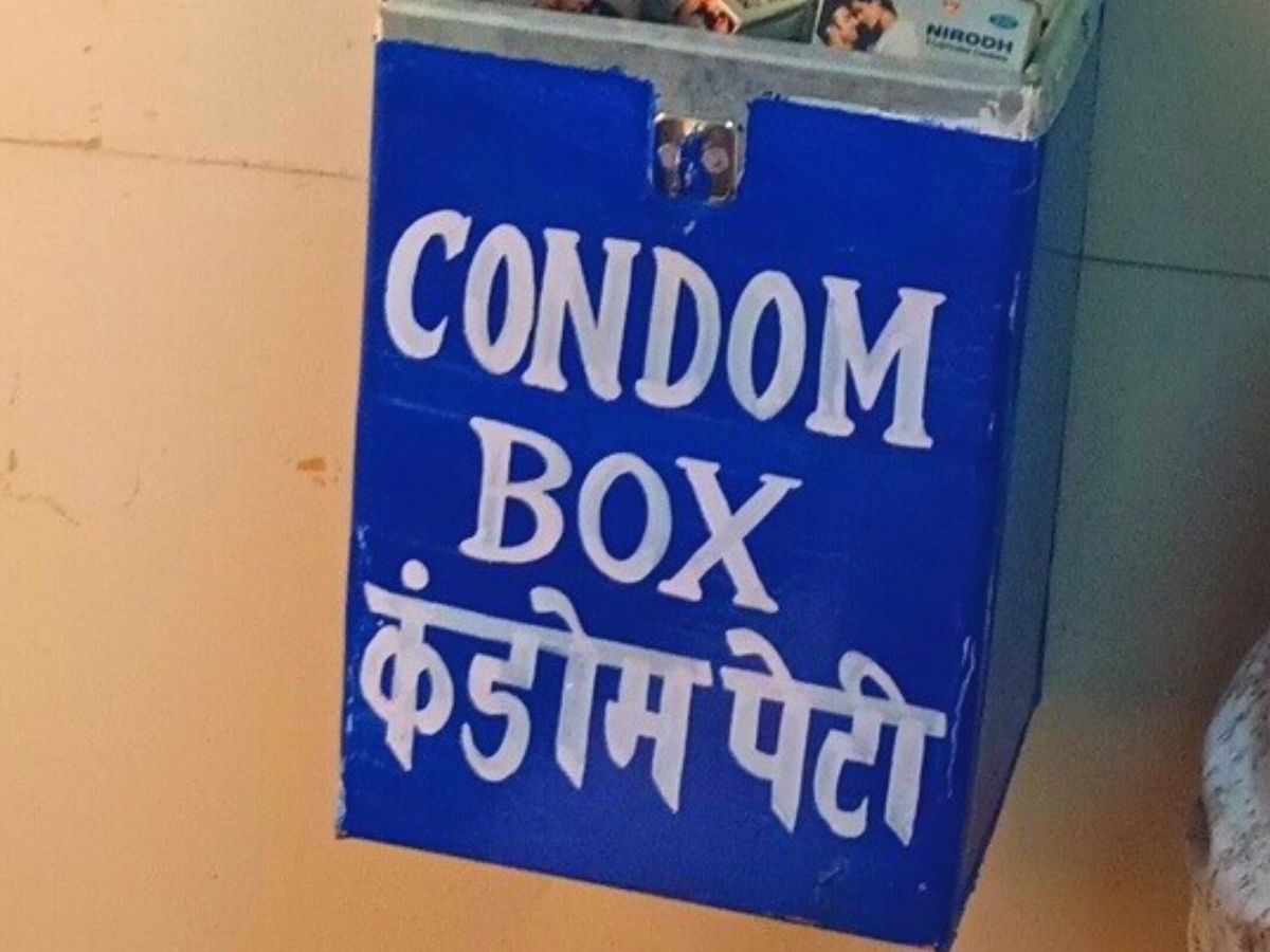 Condom box installed in District Hospital Balod