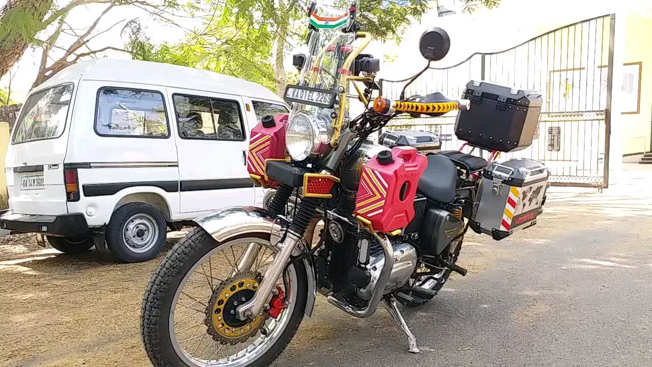 Vijju Vargis Royal Enfield Bike