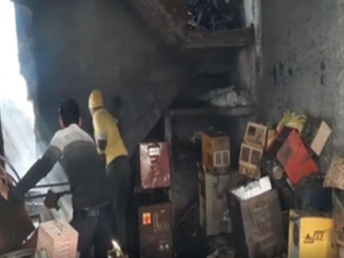 fire incident in  Yamunanagar