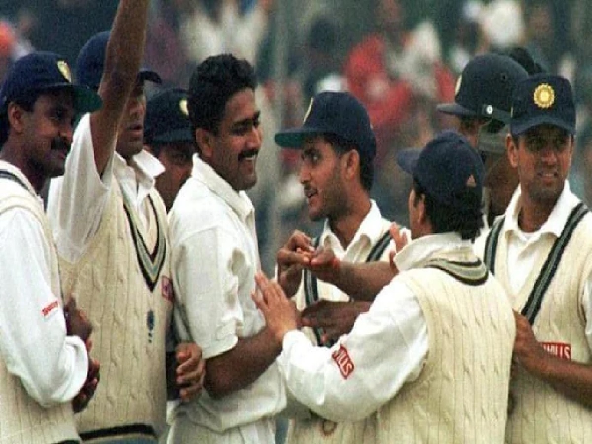 legbreak bowler Anil Kumble