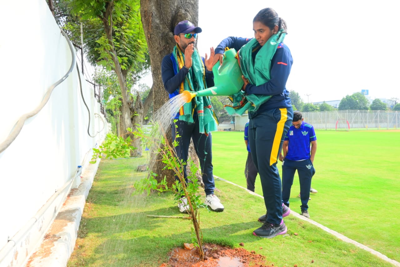 Telangana State IT Minister KTR congratulates to Under19 Cricket Women World Cup winner Trisha