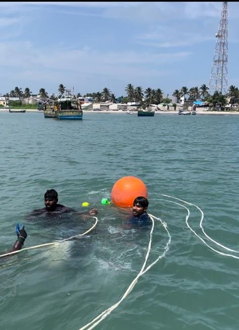 by Searoute seized Near Rameswaram on Coast Guard DRI joint operation