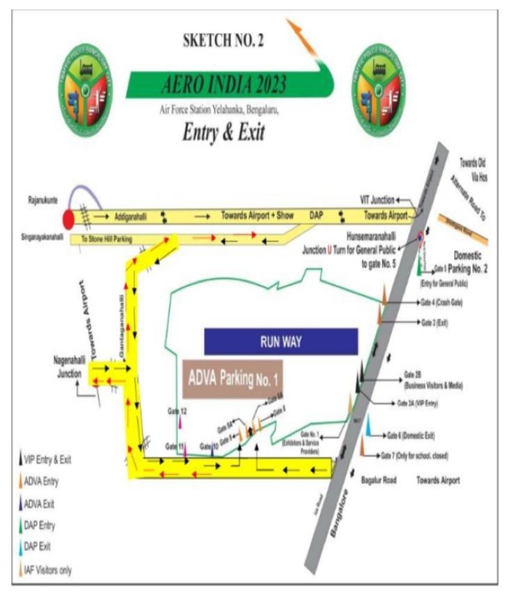 Changed route map