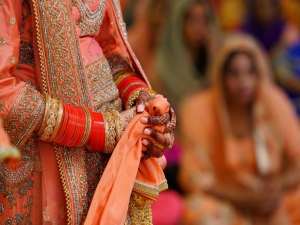 The groom promises to take care of his bride, their children and the family. In return, the bride undertakes the responsibility of looking after the groom's home and his food. (ANI)