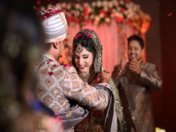 The groom promises to work hard to earn enough wealth for the family and in return, the bride promises to effectively take care of the income and expenses. (ANI)