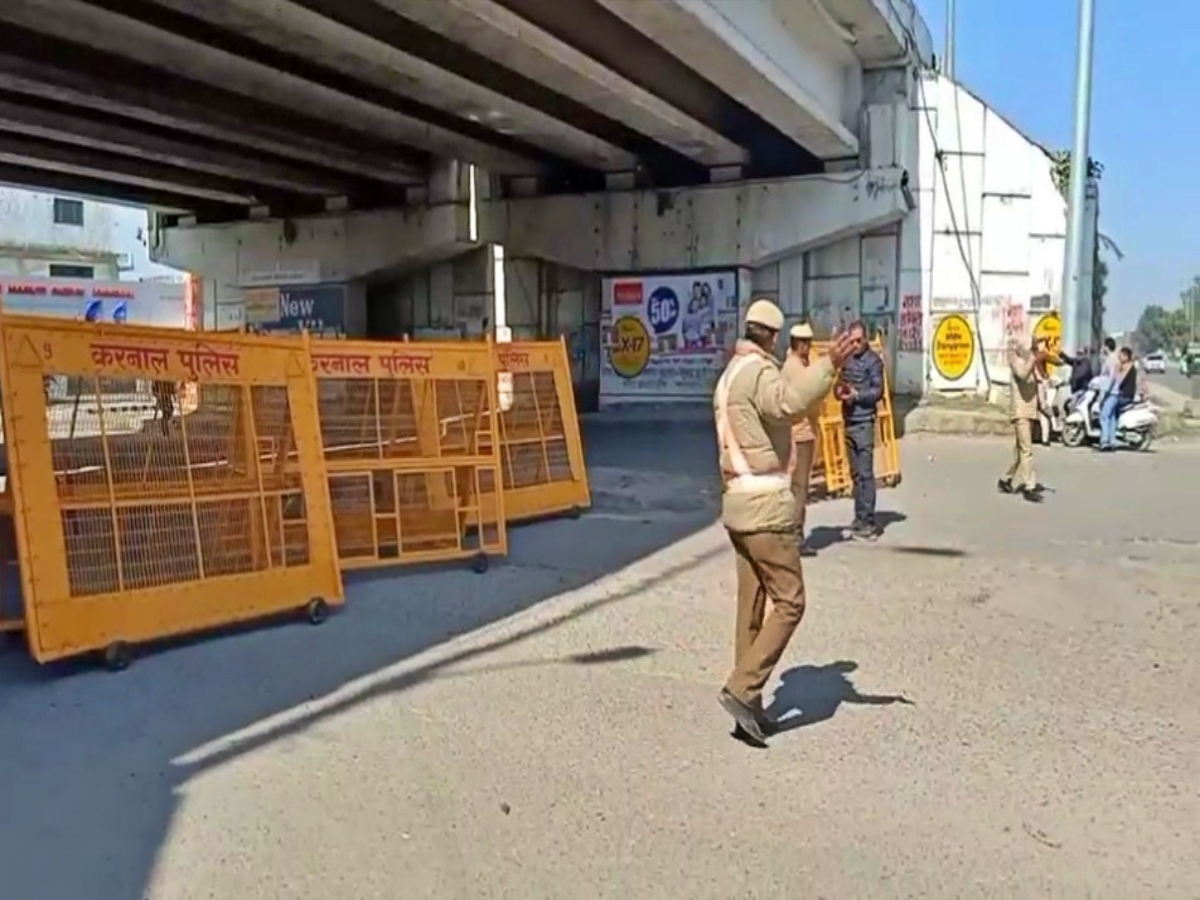 Tight security arrangements for Amit Shah haryana visit.