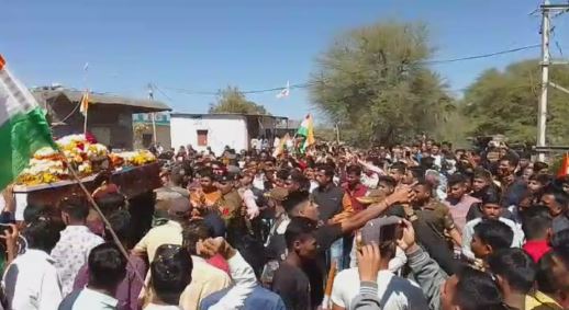 jawan shivpal singh rathore funeral