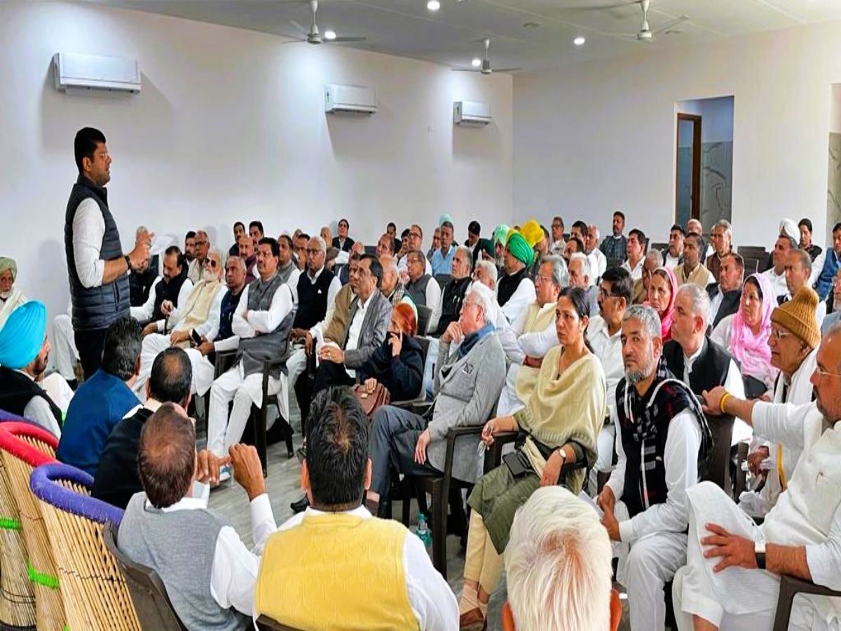 meeting of Jannayak Janata Party in Delhi