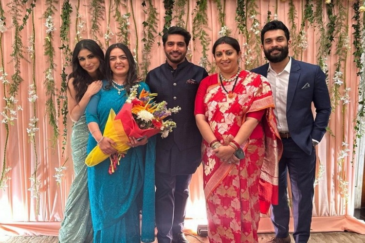 Smriti Irani daughter Reception