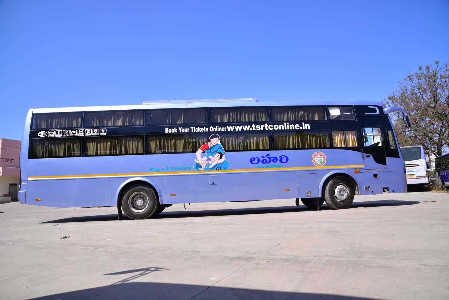 Tsrtc sleeper bus