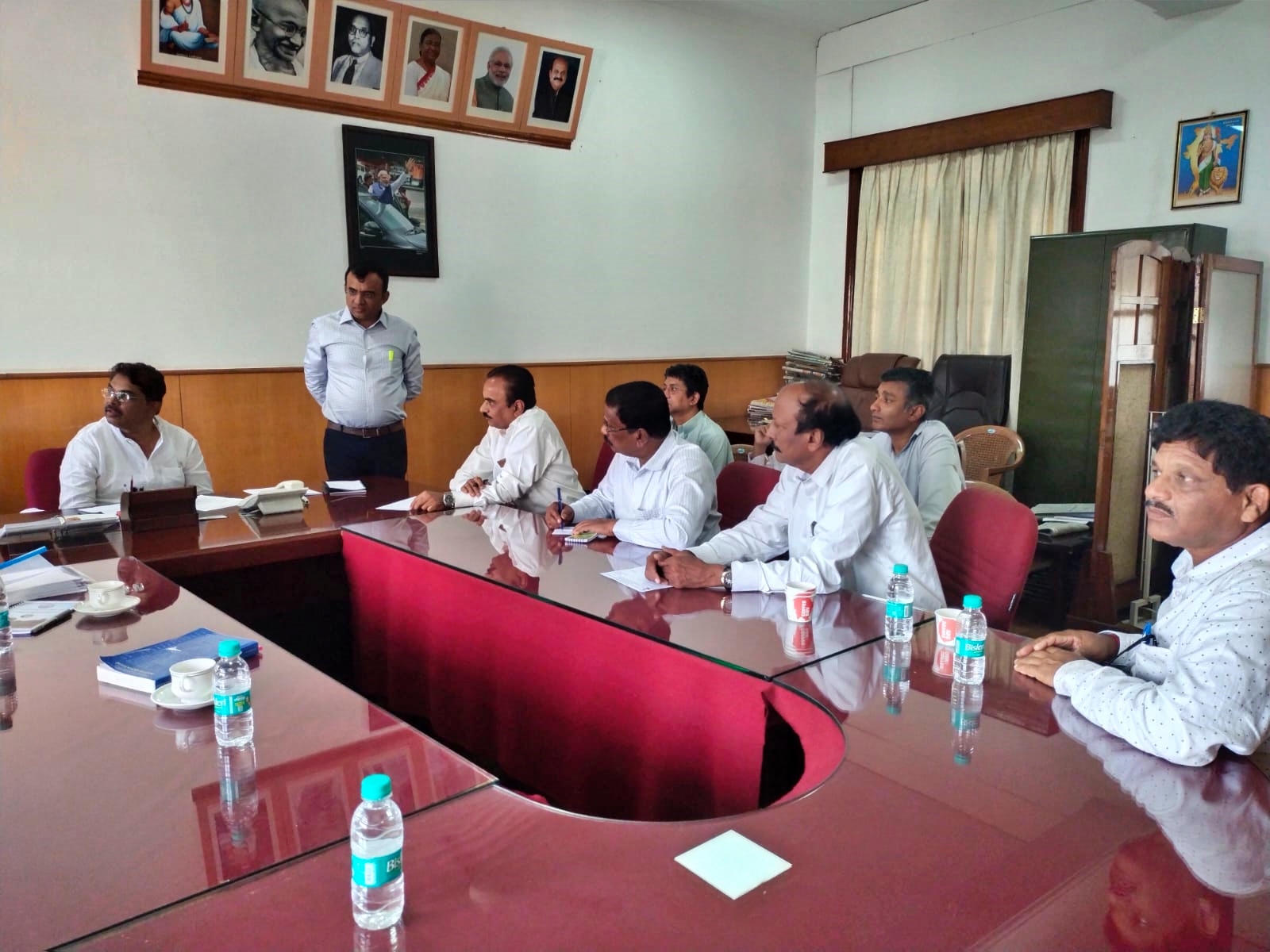 A meeting was held with the Coffee Growers Union