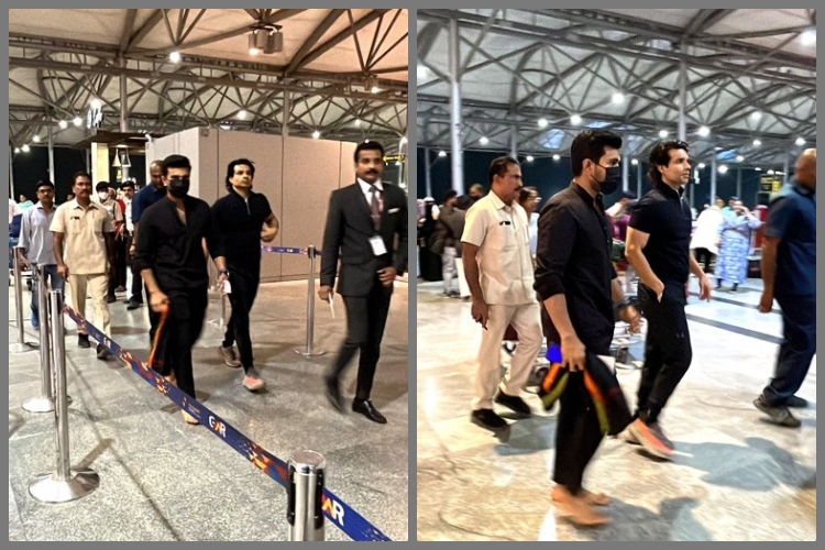 actor Ram Charan heads to the US