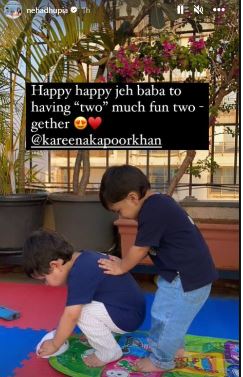 Kareena Son Jeh Birthday