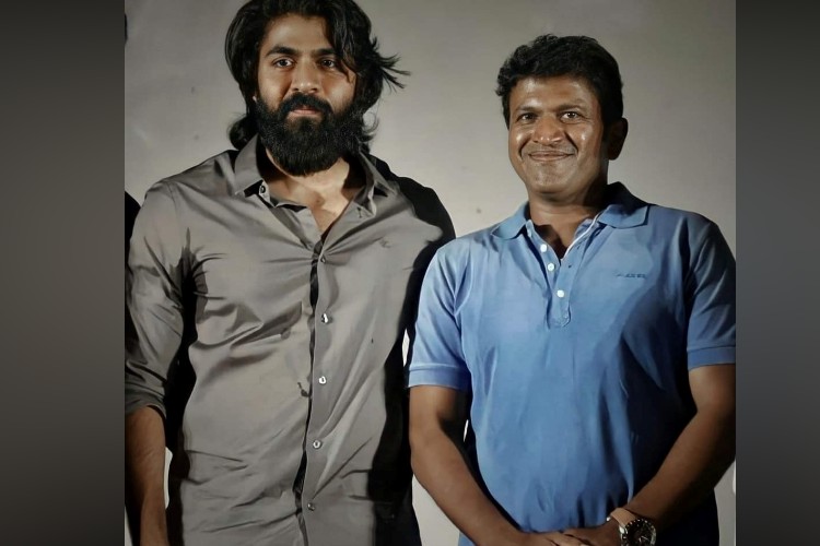 yuva rajkumar with puneeth