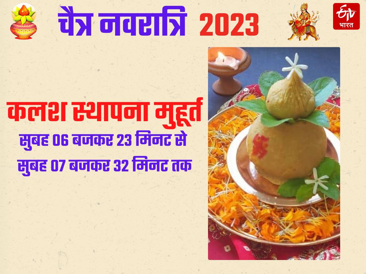 Chaitra Navratri 2023   Kalash Sthapana