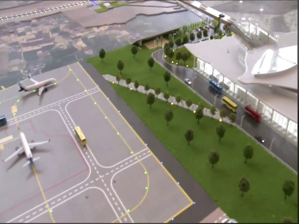 pm modi inaugurates shivamogga airport