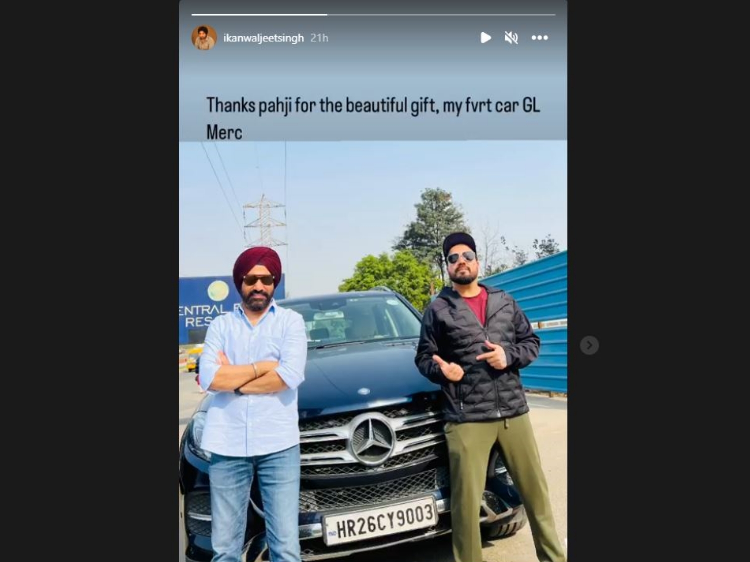 Mika Singh gifts his 'best friend' his dream car