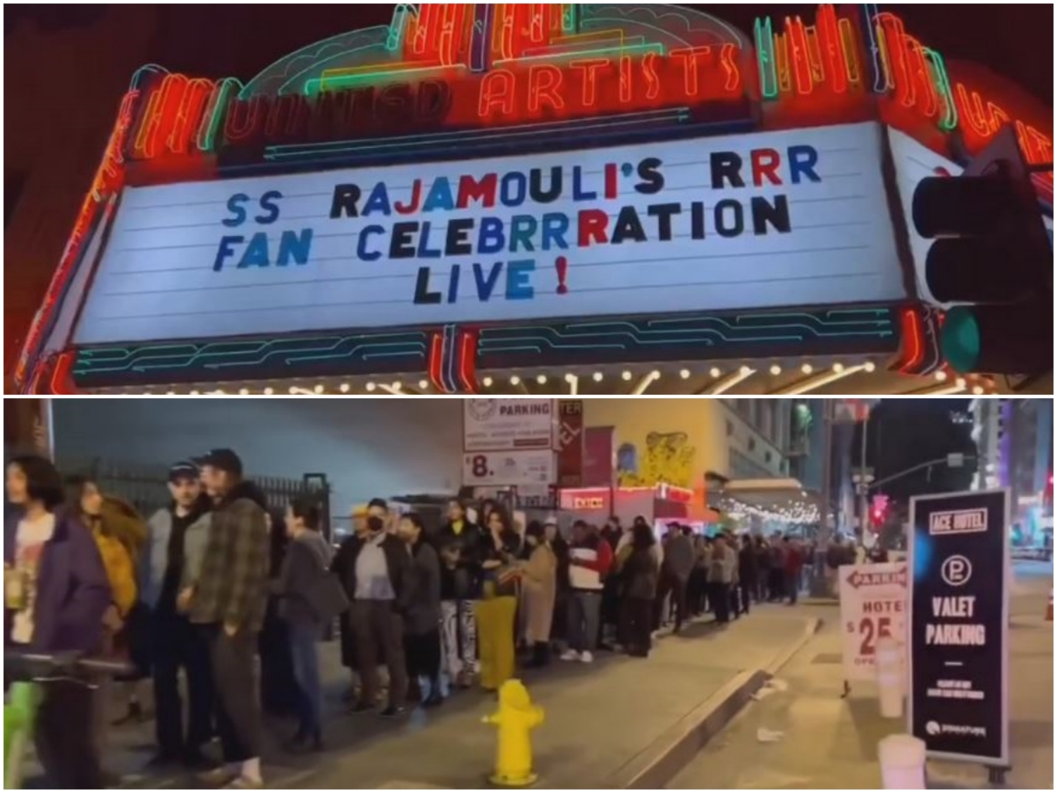 RRR souring high as 1647-seater venue sold out in Los Angeles on 342nd day of RRR movie release