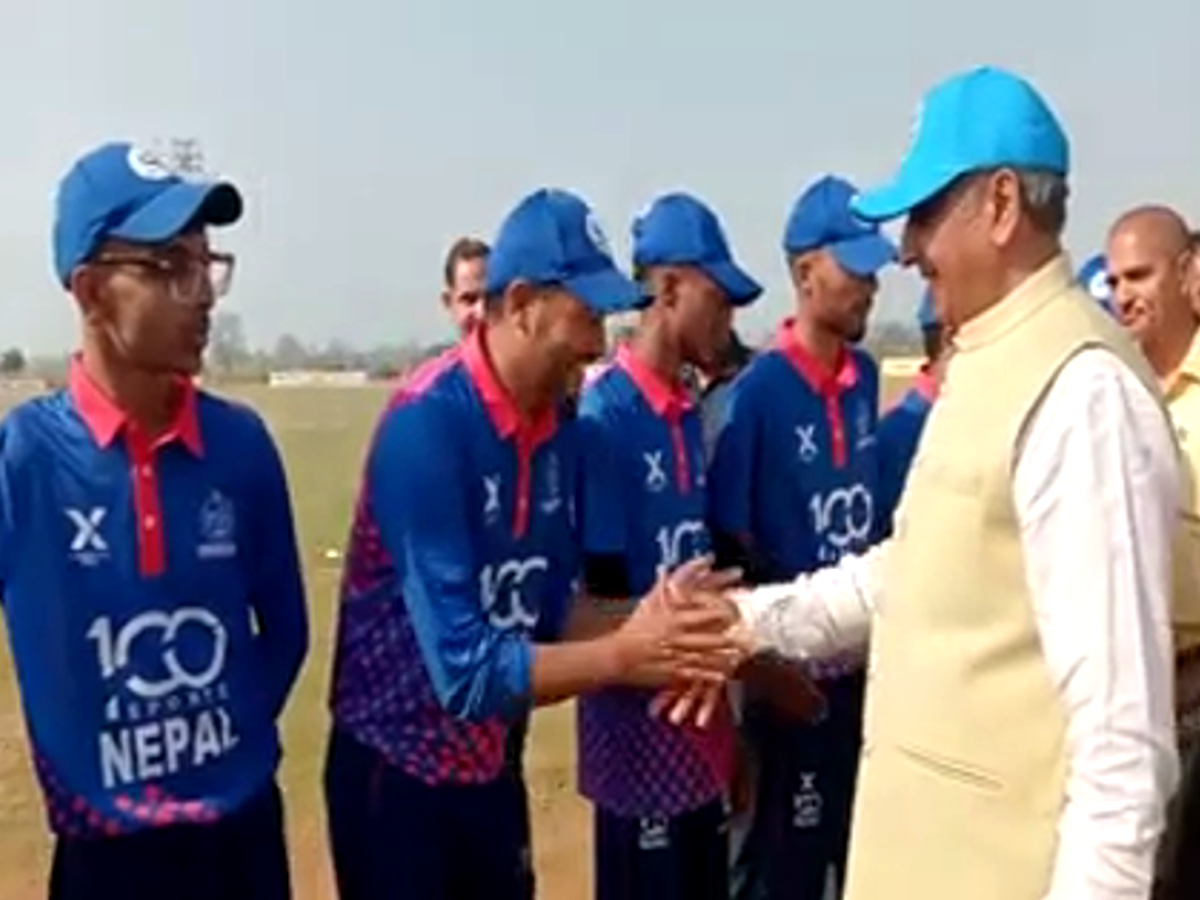 international Divyang cricket competition in Bhiwani India-Nepal cricket series started in Bhiwani latest news