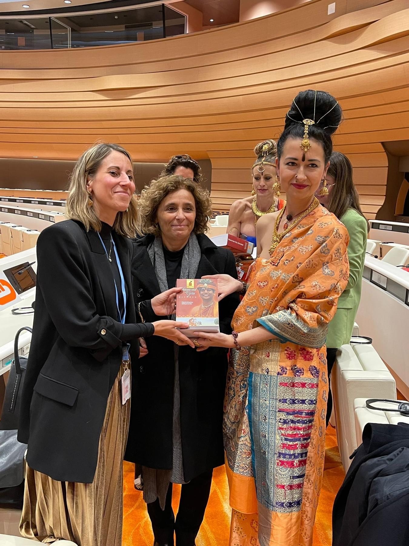 Vijaypriya Nithyananda At UN