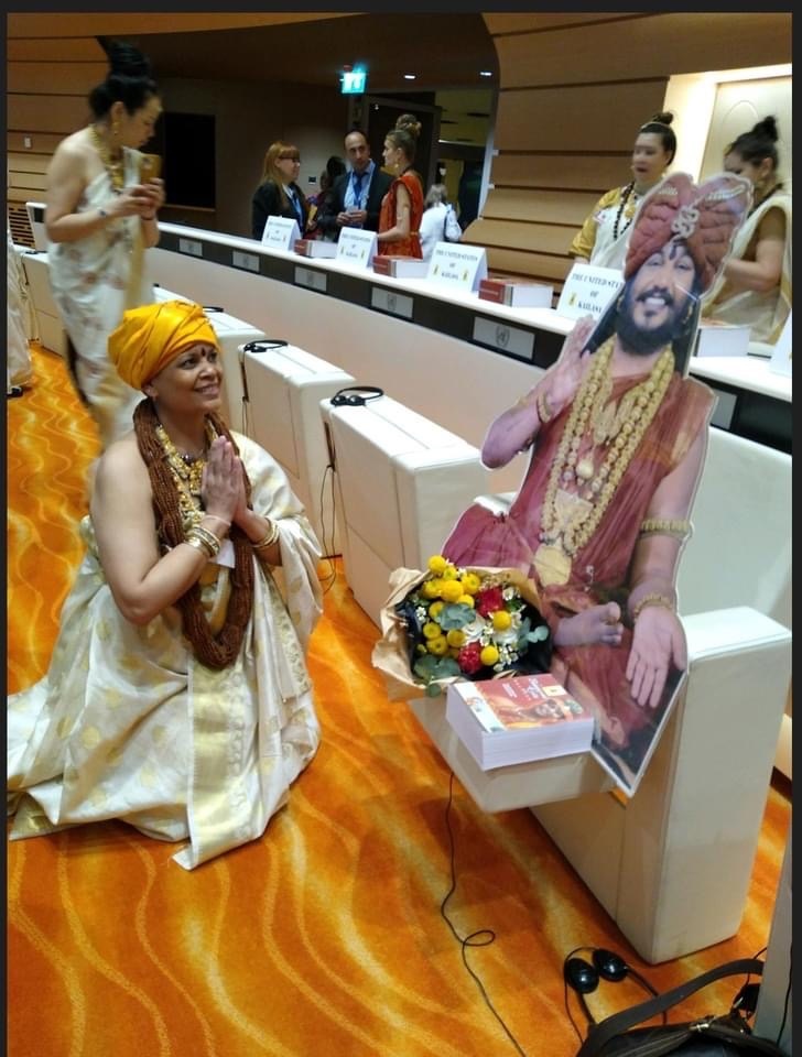 Vijaypriya Nithyananda At UN