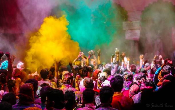 Holi celebration