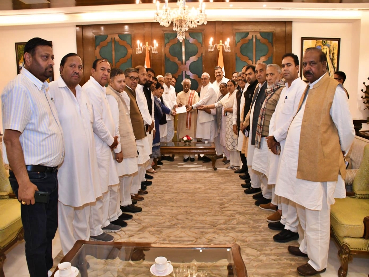 Haryana Congress Legislature Party meeting