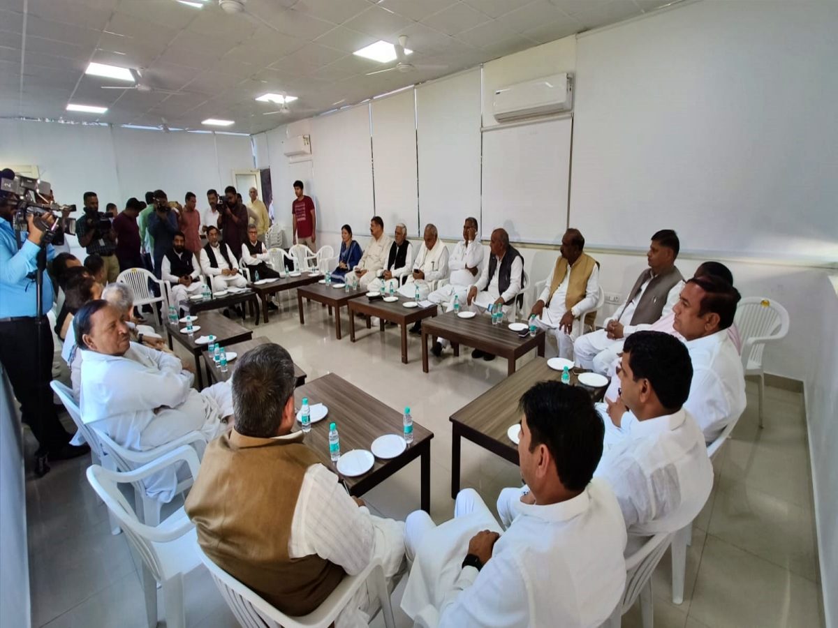 Haryana Congress Legislature Party meeting