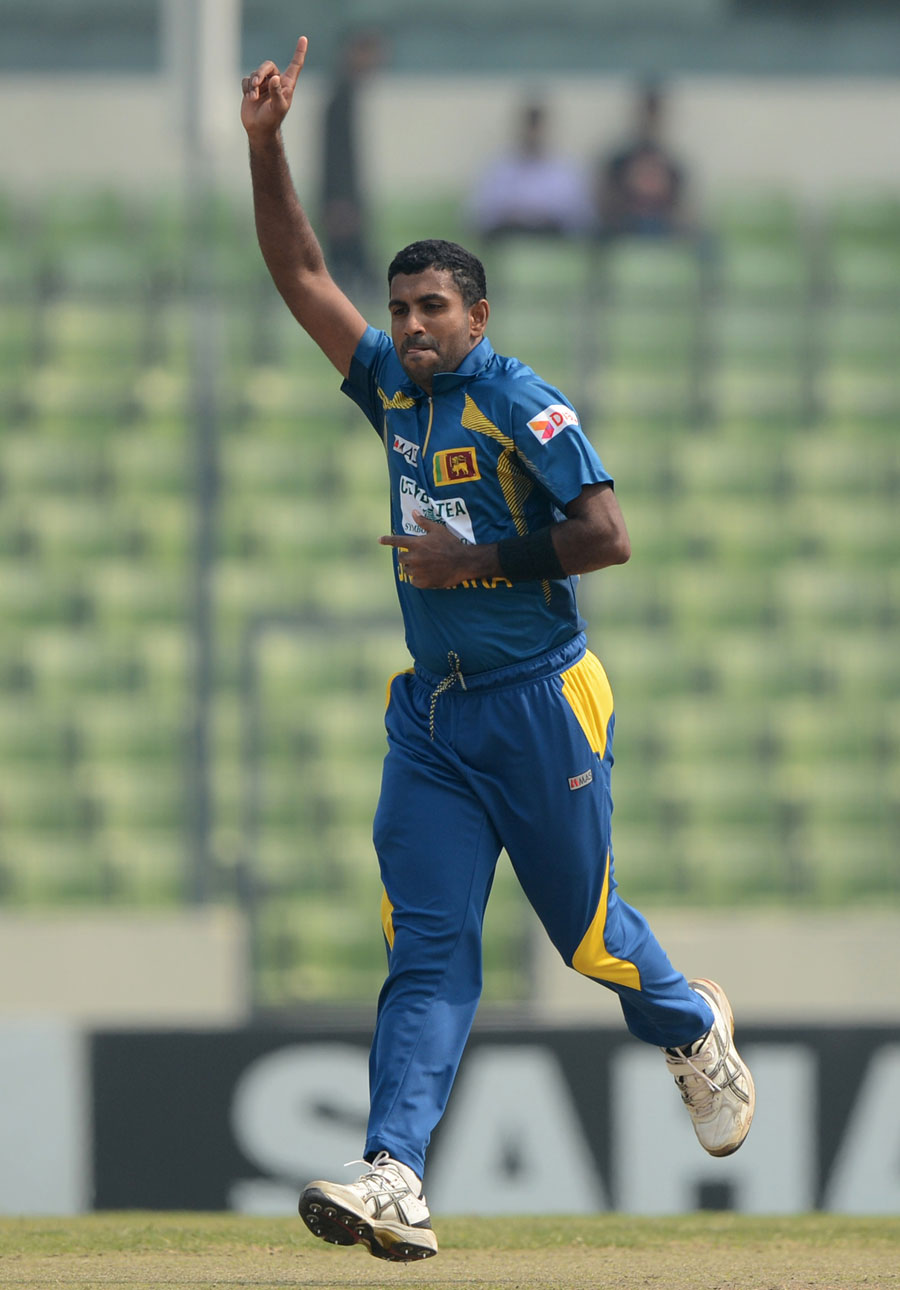 Sri Lanka, Dhammika Prasad, retires, international cricket