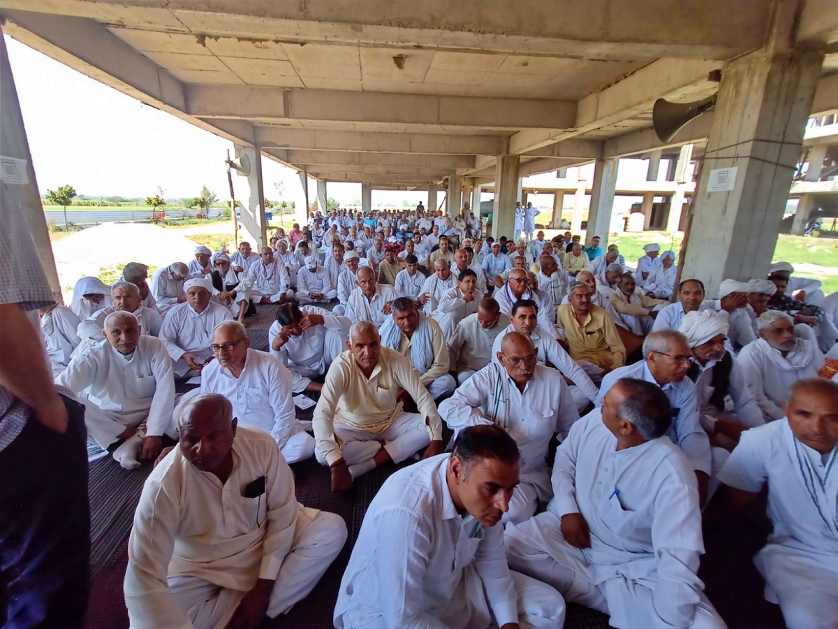 Jat Reservation Sangharsh samiti Meeting in Rohtak