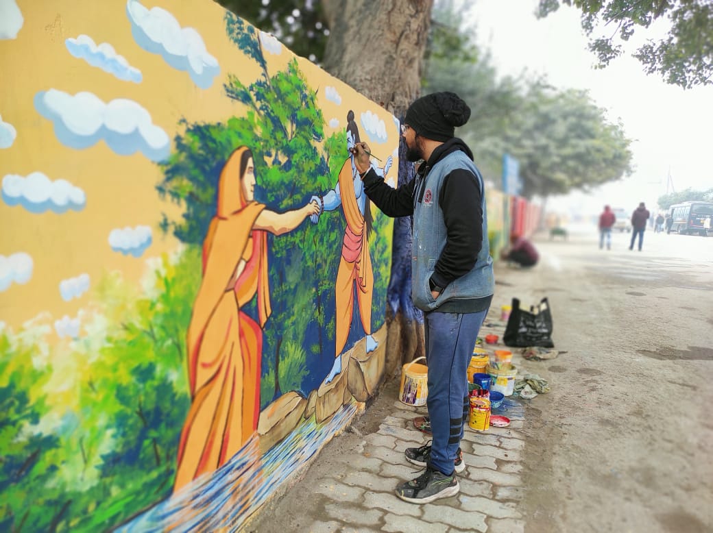 प्राण प्रतिष्ठा से पहले राममय हो रही आयोध्या.