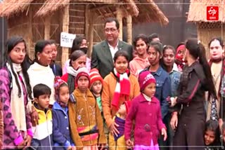 Orphan childrens celebrates Bogali Bihu in Nagaon