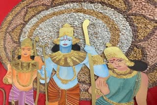 પ્રભુ શ્રી રામનો અયોધ્યા પરત ફરવાના પ્રસંગની કલાકૃતિ મ્યૂરલ આર્ટમાં તૈયાર કરાઈ