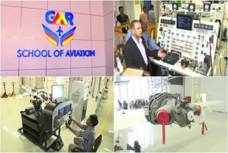 GMR School of Aviation was established at Shamshabad Airport First in South Asia
