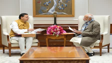 CM Dhami met PM Modi