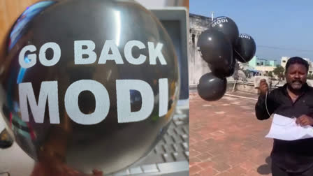 go back modi baloon