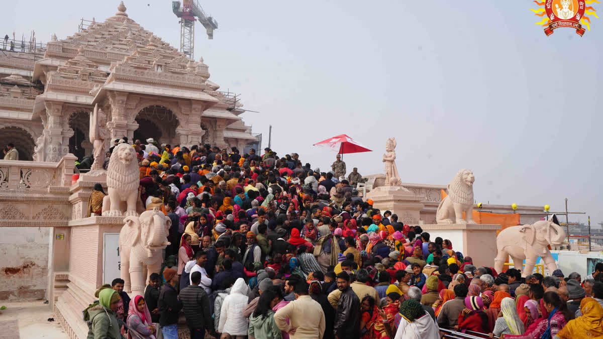 In anticipation of huge congregation of devotees at Ram Temple on Mauni Amavasya and Basant Panchami, the timing of darshan of Ramlala has been changed