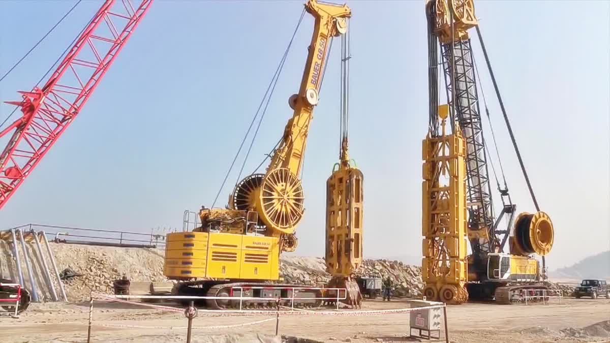 Polavaram New Diaphragm Wall Works