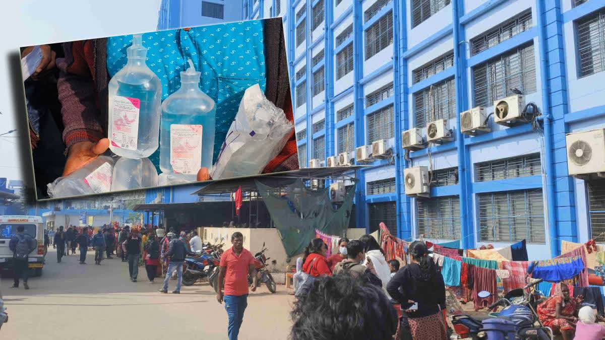 Five Pregnant women fell ill at Medinipur Medical College with one dying due to suspected expired saline.