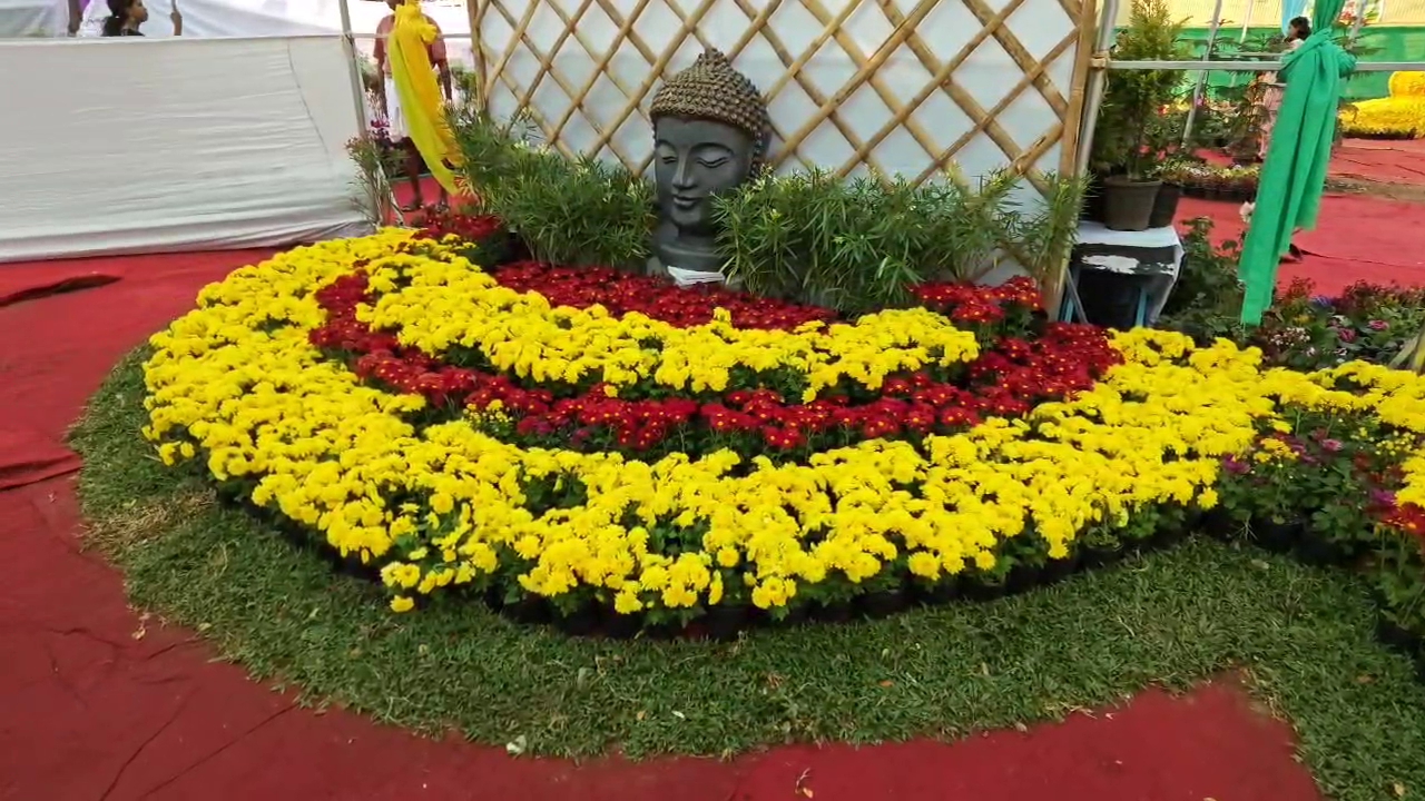 THRISSUR FLOWER SHOW  തൃശൂർ പുഷ്‌പമേള  പുഷ്‌പമേള  FLOWER SHOW AT SHAKTHAN GROUND