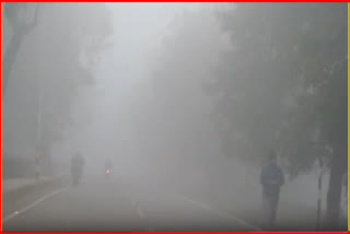 Dense fog in Ambala